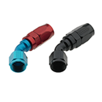 compare product Fragola -8AN x 45 Degree Pro-Flow Hose End - Black