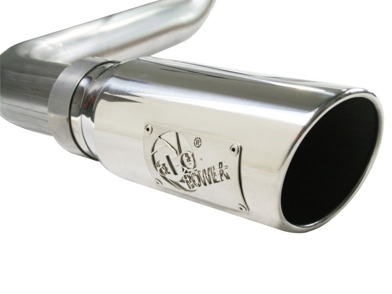 aFe MACHForce XP Exhaust Cat - Back SS - 409 07 - 09 Toyota Tundra V8 - 5.7L w/ Polished Tip - My Store