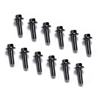 compare product Kooks LS Engine Header Bolts and Locking Hardware Qty 12 - M8 - 1.25 x 25mm Bolts