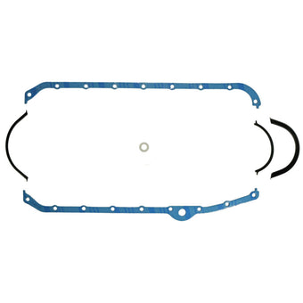 compare product Fel-Pro Chevrolet Small Block 350/400/400 Race Engine Oil Pan Gasket Set w/ Steel Core