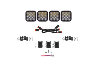 compare product Diode Dynamics SS5 Sport Universal CrossLink 4-Pod Lightbar - White Driving
