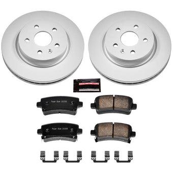 compare product Power Stop 2010 Buick Allure Rear Z17 Evolution Geomet Coated Brake Kit