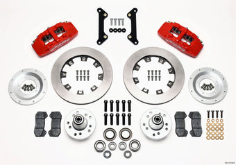 compare product Wilwood Dynapro 6 Front Hub Kit 12.19in Red 70-78 Camaro