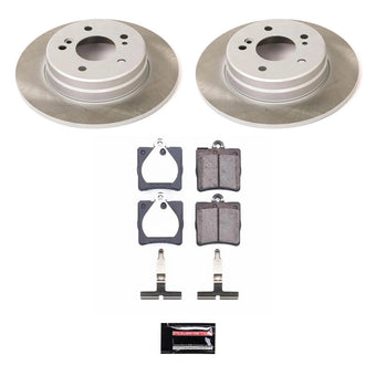 compare product Power Stop 01-04 Mercedes-Benz SLK320 Rear Semi-Coated Rotor Kit