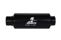 Aeromotive In - Line Marine Filter - AN - 12 - 40 Micron SS Element - Black Hardcoat Finish - My Store