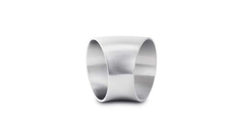 compare product Vibrant 1.88in OD 45Deg Legless Elbow 304SS Brushed
