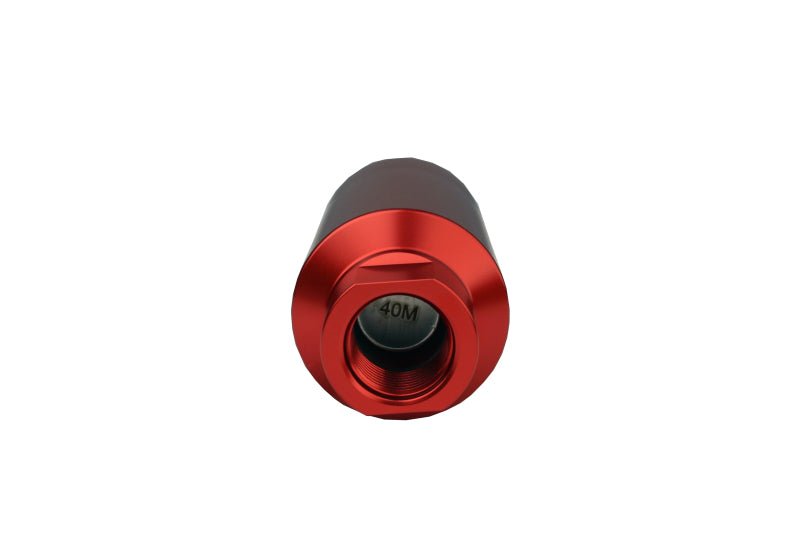 Aeromotive In - Line Filter - AN - 10 size - 40 Micron SS Element - Red Anodize Finish - My Store