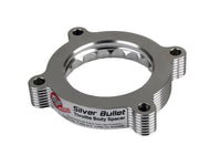 aFe 11 - 14 Ford Mustang/ 11 - 14 Ford F - 150 V6 3.7L Silver Bullet Throttle Body Spacer - Silver - My Store