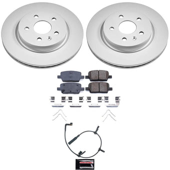 compare product Power Stop 2020 Cadillac CT6 Rear Z17 Coated Brake Kit