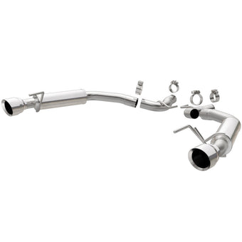 compare product MagnaFlow Axle Back, SS, 2.5in, Competition, Dual Split Polish 4.5in Tip 2015 Ford Mustang Ecoboost