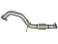 aFe Power Elite Twisted Steel 16 - 17 Honda Civic I4 - 1.5L (t) 2.5in Rear Down - Pipe Mid - Pipe - My Store