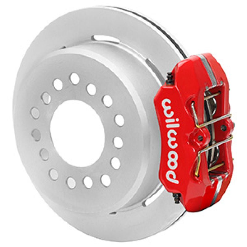Wilwood Ford Explorer 8.8in Rear Axle Dynapro Disc Brake Kit 11in Rotor - Red Caliper - My Store