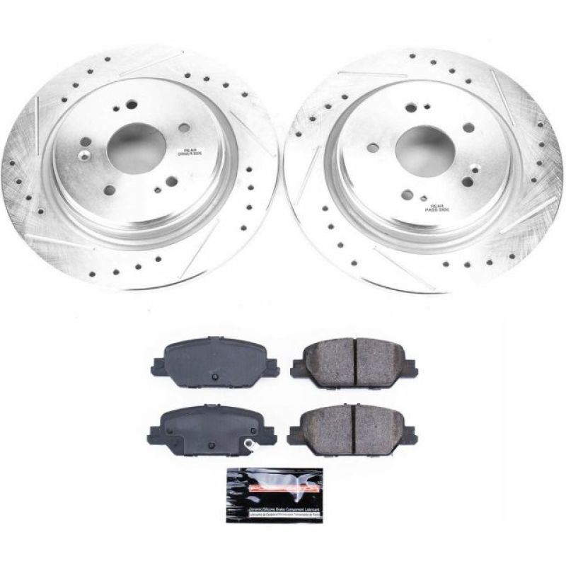 Power Stop 17 - 18 Honda CR - V Rear Z23 Evolution Sport Brake Kit - My Store