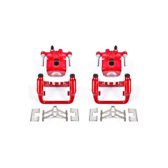 compare product Power Stop 99-04 Acura RL Rear Red Calipers w/Brackets - Pair