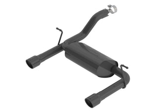 compare product Borla 2018 Jeep Wrangler JL/JLU 3.6L 2DR/4DR Touring SS Axle Back Black Coated Exhaust w/3.5in Tips