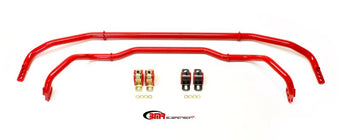 compare product BMR 13-15 5th Gen Camaro Front & Rear Sway Bar Kit w/ Bushings - Red
