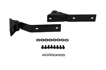 compare product Kentrol 87-95 Jeep Wrangler YJ Tailgate Hinge Pair - Powdercoat Black