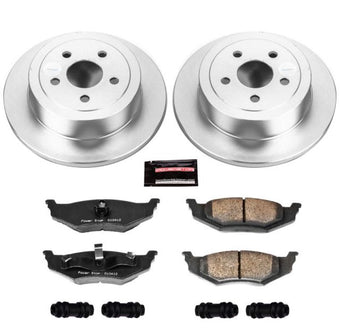 compare product Power Stop 95-00 Chrysler Cirrus Rear Z17 Evolution Geomet Coated Brake Kit
