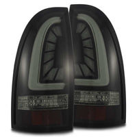 AlphaRex 05 - 15 Toyota Tacoma PRO - Series LED Tail Lights Jet Black - My Store