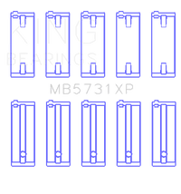 King Engine Bearings Suzuki G13A/G13B/G13Ba/G13Bb (Size +0.25mm) Main Bearing Set - My Store