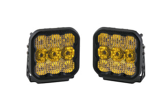 compare product Diode Dynamics SS5 LED Pod Sport - Yellow Combo (Pair)