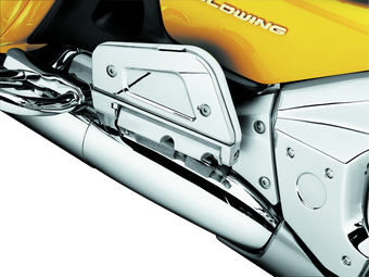 compare product Kuryakyn Passenger Floorboard Cover 01-17 Honda GL1800 Chrome