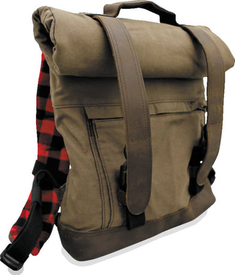 compare product Burly Brand Voyager Back Pack - Dark Oak