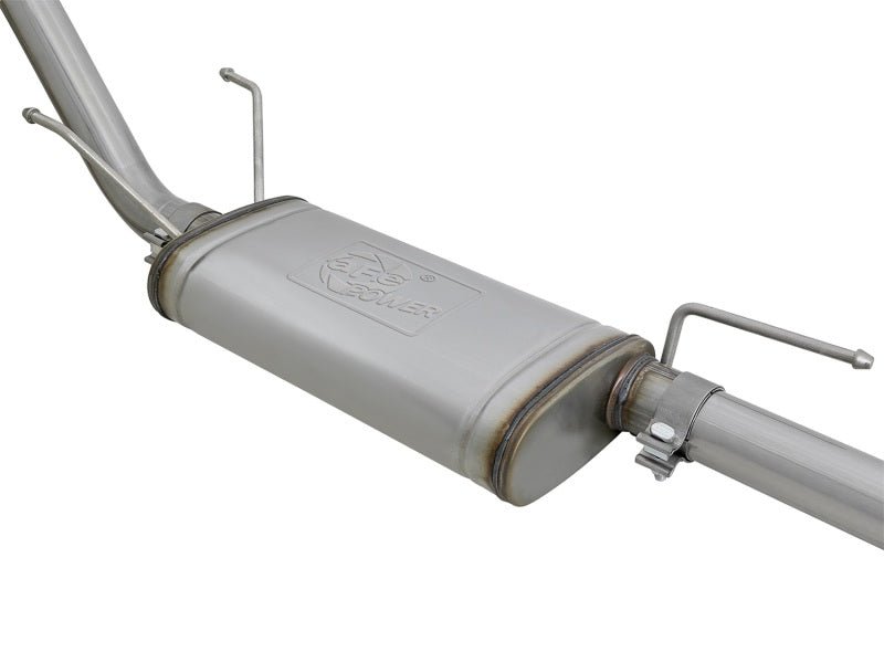 aFe MACH Force - Xp 2 - 1/2in 304 SS Cat - Back Exhaust w/Black Tips 2016+ Toyota Tacoma L4 - 2.7L / V6 - 3.5L - My Store