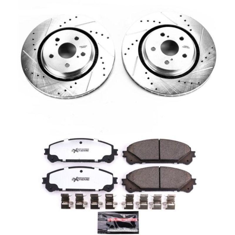 Power Stop 16 - 18 Lexus RX350 Front Z36 Truck & Tow Brake Kit - My Store