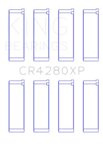 compare product King Engine Bearings Subaru WRX/STi EJ20/EJ22/EJ25 48mm Rod (Size +.025) Performance Rod Bearing Set