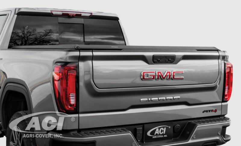 Access LOMAX Tri - Fold Cover Black Urethane Finish 19+ Chevrolet Silverado 1500 - 5ft 8in Bed - My Store