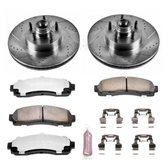 compare product Power Stop 01-03 Ford Explorer Sport Front Z36 Truck & Tow Brake Kit