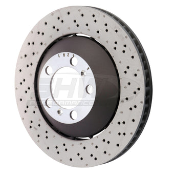 compare product SHW 14-19 Porsche 911 GT3 4.0L w/o Ceramic Brake Right Front Drill-Dimp LW Brake Rotor (99135140681)