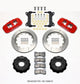 Wilwood AERO6 Front Hat Kit 14.00 Red 63 - 87 C10 w/ Wilwood Pro Spindles - My Store