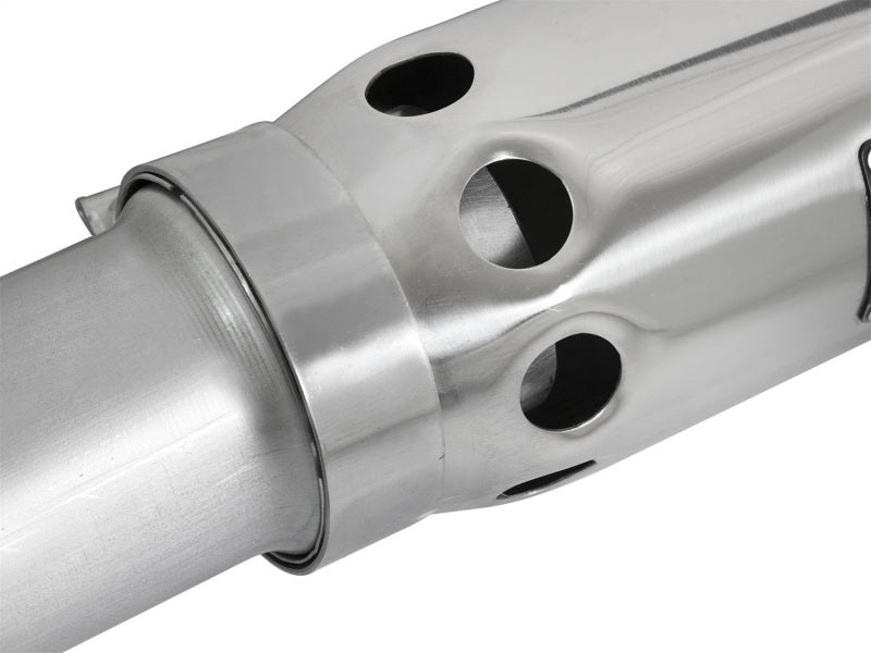 aFe LARGE BORE HD 3.5in DPF - Back SS Exhaust w/Polished Tip 2016 GM Colorado/Canyon 2.8L (td) - My Store