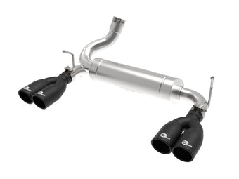 compare product aFe Vulcan Series 2.5in 304 SS Axle-Back Exhaust Black 07-18 Jeep Wrangler (JK) V6-3.6/3.8L
