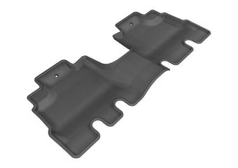 compare product 3D MAXpider 2014-2018 Jeep Wrangler JK Unlimited Kagu 2nd Row Floormats - Black
