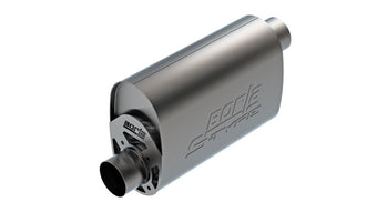 compare product Borla CrateMuffler LS3 3in Offset In/Offset Out 14in x 4.35in x 9.10in Oval Muffler S-Type