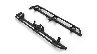 compare product N-Fab Trail Slider Steps 2022 Nissan Frontier CC (All Beds) Gas SRW - Cab Length - Textured Black