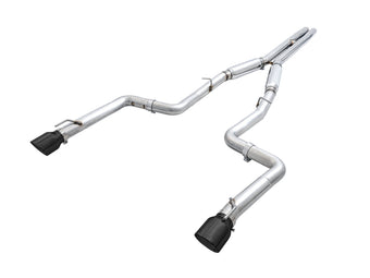 compare product AWE Tuning 2015+ Dodge Charger 6.4L/6.2L Supercharged Track Edition Exhaust - Diamond Black Tips