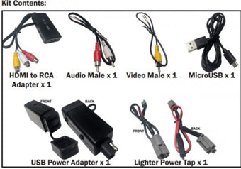 compare product Tazer 15-17 Dodge Challenger/Charger/20-22 Jeep Gladiator/Wrangler HDMI AV Input Kit - Type A