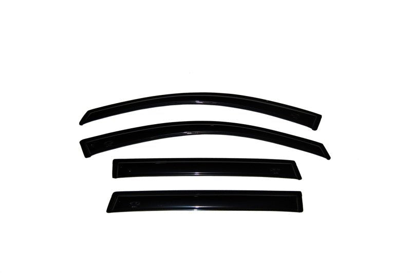 AVS 09 - 17 Chevy Traverse Ventvisor Outside Mount Window Deflectors 4pc - Smoke - My Store
