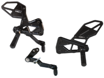 compare product Vortex Racing Rearsets Replacement Rear- Black