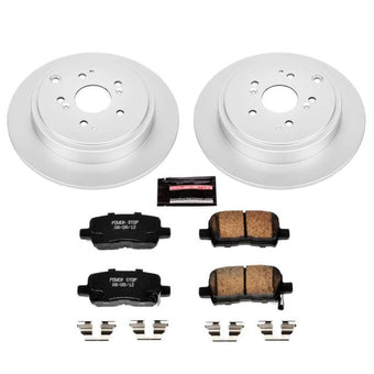 compare product Power Stop 01-06 Acura MDX Rear Z17 Evolution Geomet Coated Brake Kit