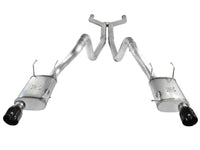 aFe MACHForce XP Cat - Back Exhaust 3in SS w/ Black Tips 11 - 14 Ford Mustang GT V8 5.0L - My Store