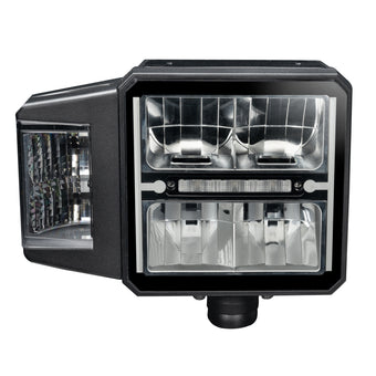 compare product Oracle Lighting Multifunction LED Plow Headlight with Heated Lens 5700K