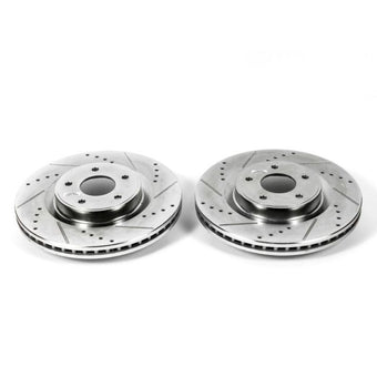 compare product Power Stop 2013 Infiniti JX35 Front Evolution Drilled & Slotted Rotors - Pair