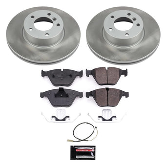 compare product Power Stop 13-15 BMW X1 Front Semi-Coated Rotor Kit