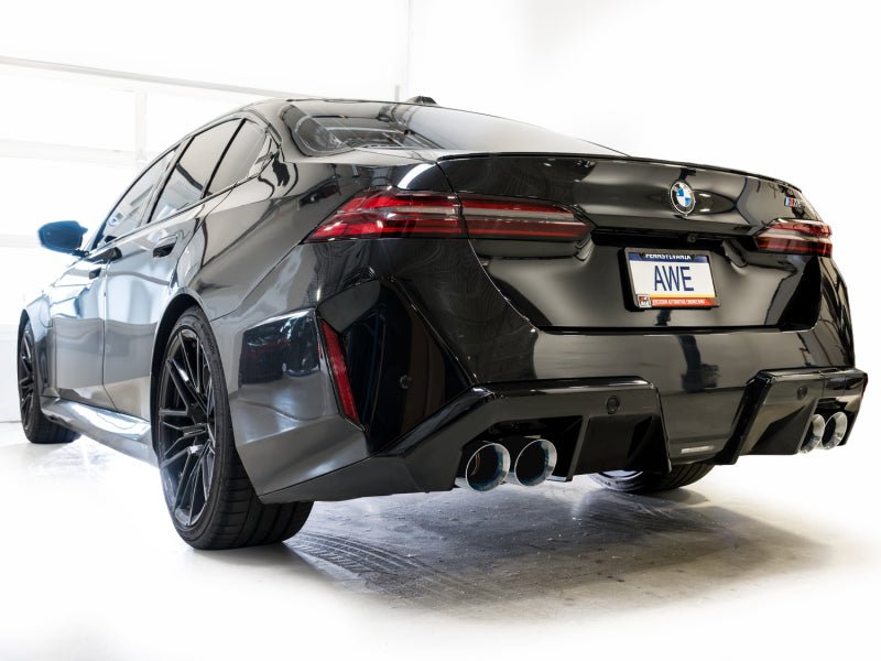 AWE Tuning BMW G90/G99 M5 Touring Edition Cat - Back Exhaust - Chrome Silver Tips - My Store