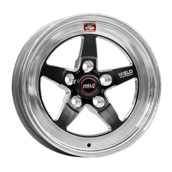 compare product Weld S71 15x8.33 / 5x5 BP / 3.5in. BS Black Wheel (Low Pad) - Non-Beadlock